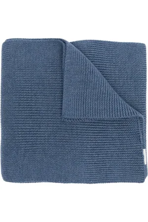 Woolrich Ribbed knitted scarf