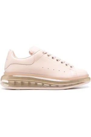Alexander McQueen Leather chunky-sole sneakers