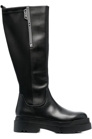 Liu Jo Logo-embossed leather boots