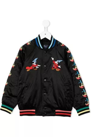 Stella McCartney Bomber Jackets - X Disney embroidered bomber jacket - Black
