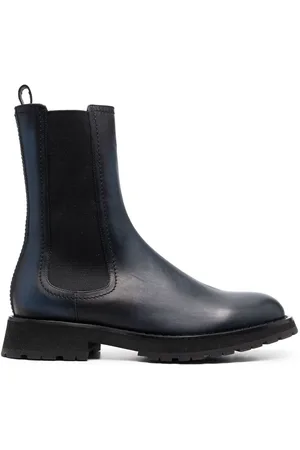 Alexander McQueen Elasticated leather boots
