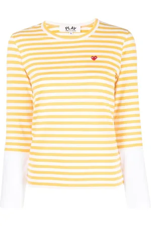 Comme des Garçons Striped long-sleeve T-shirt