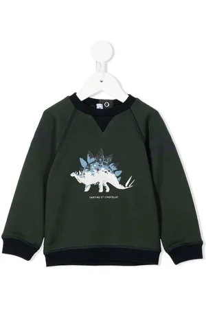 Tartine Et Chocolat Graphic-print cotton sweatshirt