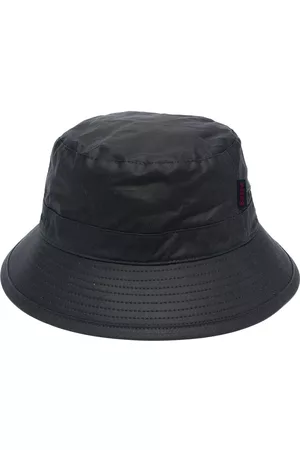 Barbour Men Hats - Logo-embroidered bucket hat - Blue