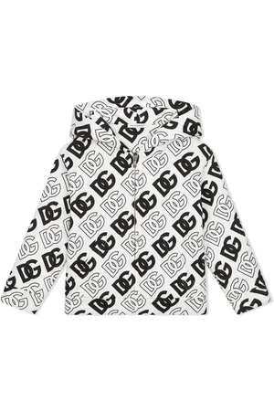 Dolce & Gabbana DG-logo zip-up hoodie