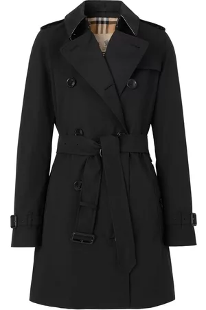 Burberry Women Trench Coats - Kensington Heritage trench coat - Black