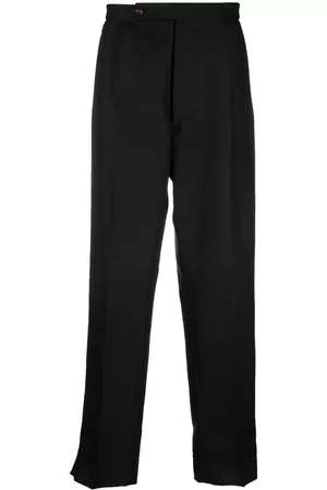 Maison Margiela Men Formal Pants - Tapered-leg tailored trousers - Black