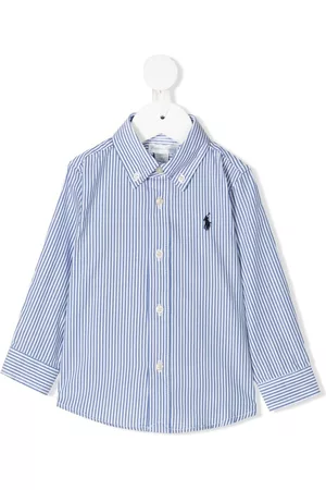 Ralph Lauren Stripe-print button-down shirt - Blue