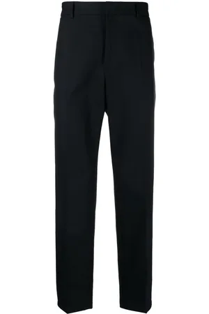 Jil Sander Tailored-cut cotton trousers