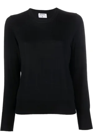Filippa K R-neck fine-knit jumper