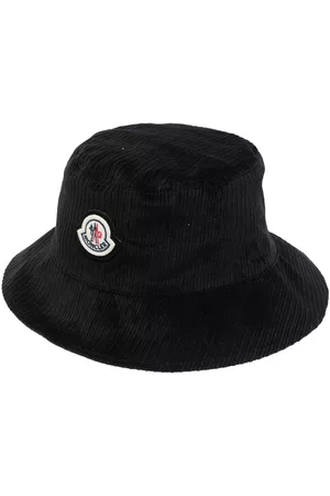 Moncler Men Hats - Corduroy bucket hat - Black