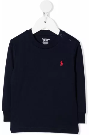 Ralph Lauren Sweaters - Ribbed-knit round neck jumper - Blue