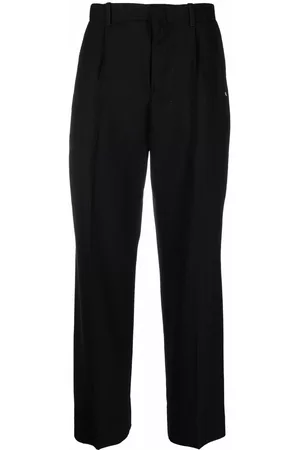 OUR LEGACY Men Chinos - Borrowed Chino wool trousers - Black