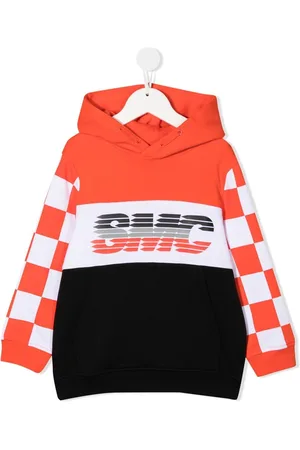 Stella McCartney Logo-print panelled hoodie