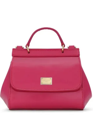 Dolce & Gabbana Mini Sicily patent leather top-handle bag