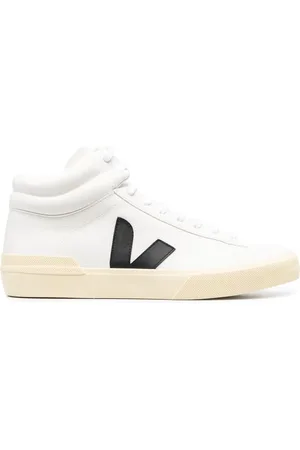Veja Logo-patch hi-top sneakers