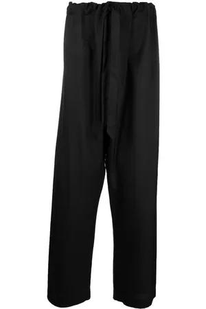 Maison Margiela High-waisted wide trousers - Black
