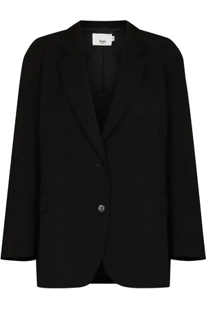 The Frankie Shop Bea single-breasted oversize blazer