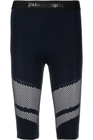 Palm Angels Slim-fit mesh-detail shorts