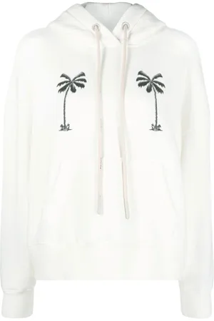 Palm Angels Graphic-print cotton hoodie