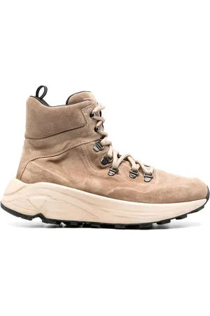 Officine creative Suede lace-up boots