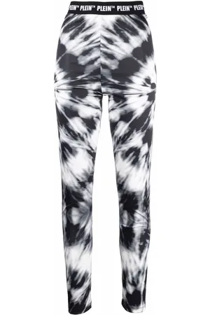 Philipp Plein Tie-dye print cycling shorts