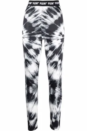 Philipp Plein Tie-dye print leggings