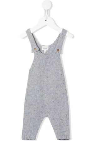 KNOT Indy knitted dungarees - Blue