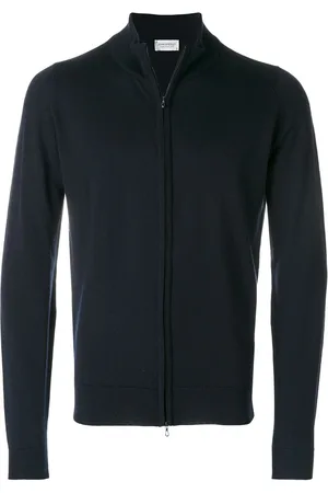 JOHN SMEDLEY High neck zipped cardigan