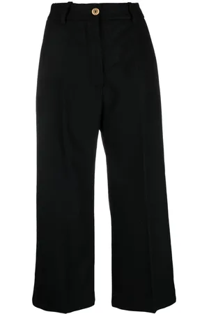 Patou Wide-leg cropped trousers