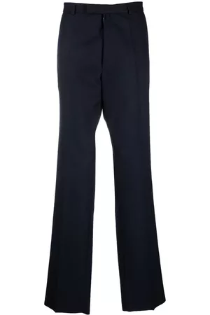 Maison Margiela Men Formal Pants - Straight-leg tailored trousers - Blue