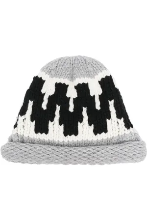 Kenzo Zigzag-knit beanie hat