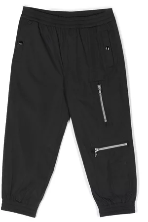 Moncler Boys Sweatpants - Zip-detail track pants - Black