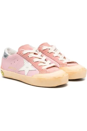 Golden Goose Star-patch lace-up sneakers