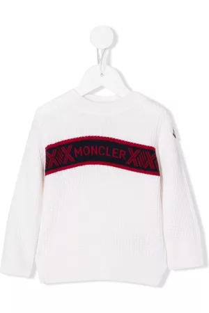 Moncler Logo-print jumper - White