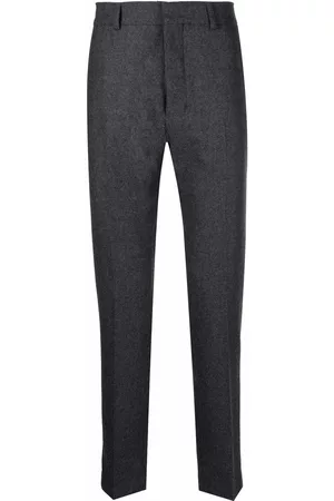 Ami Men Formal Pants - Tailored wool trousers - Grey