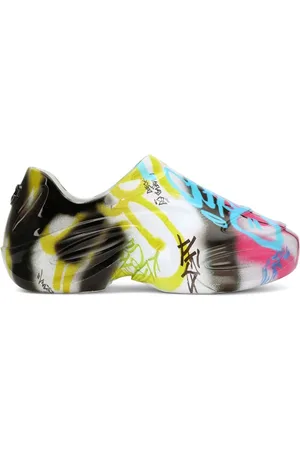 Dolce & Gabbana Toy graffiti-print low-top sneakers