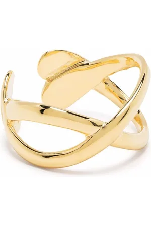 Gas Bijoux Men Gold Rings - Destinée crossover ring - Gold