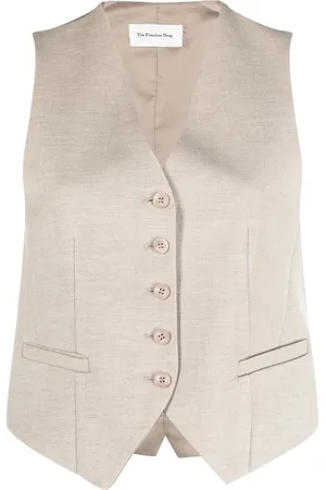 The Frankie Shop Gelso tailored waistcoat