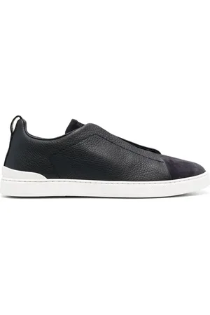 Ermenegildo Zegna Slip-on suede sneakers