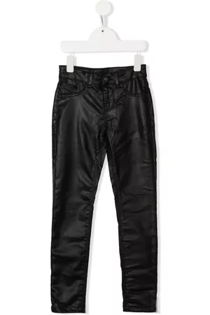 Karl Lagerfeld Wet-look skinny jeans - Black