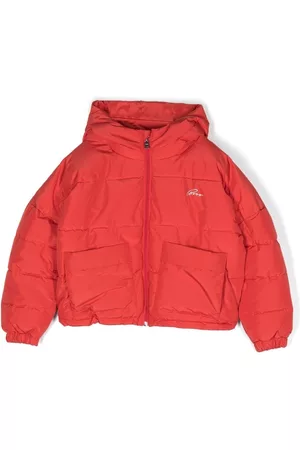 HUGO BOSS Girls Quilted Puffer Jackets - Quilted puffer jacket - Red