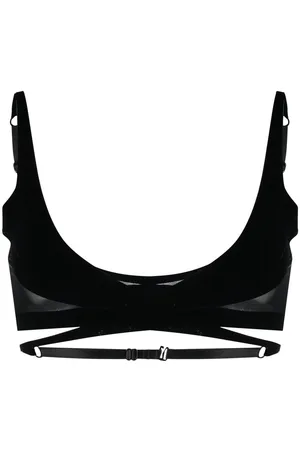 Wolford X Mugler Flock Shaping bra