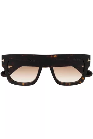 Tom Ford Men Square Sunglasses - Tortoiseshell square-frame sunglasses - Brown