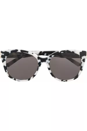 Balenciaga Square Sunglasses - Dynasty soft-square frame sunglasses - White
