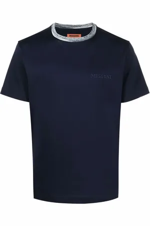Missoni Logo embroidered cotton T-shirt