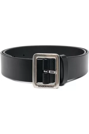 Dsquared2 Belts - Buckle-fastening leather belt - Black