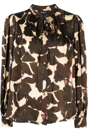 Paule Ka Camouflage print shirt