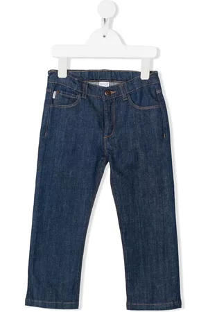 KNOT Straight Leg Pants - Calliope straight-leg trousers - Blue
