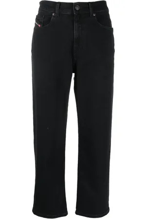 Diesel Straight-leg cropped jeans